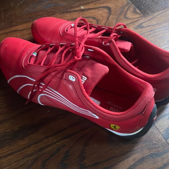 Puma X Ferrari Sneaker Red Sz 13 US - Picture 6 of 8